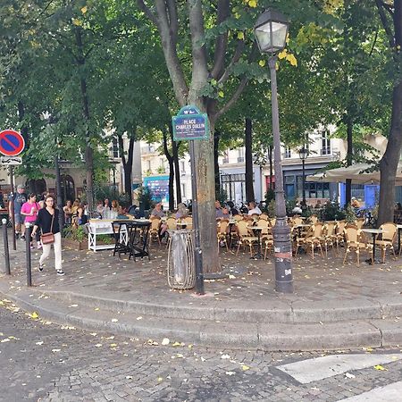 Studio Bien Equipe Au Calme A Montmartre Paris Ngoại thất bức ảnh